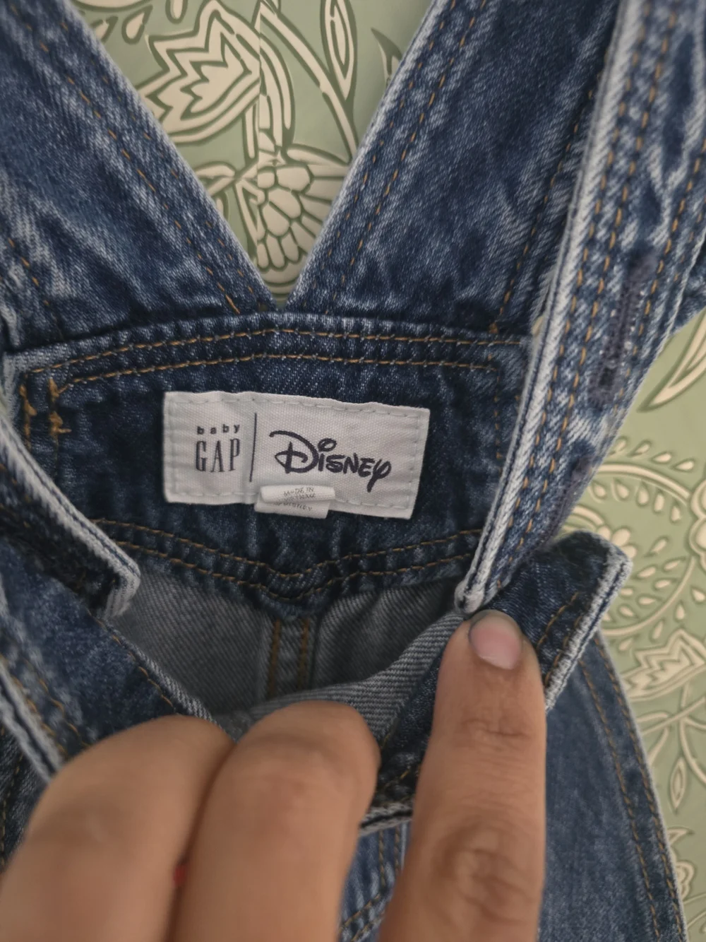 BabyGap × Disney Minnie Mouse Denim Overalls